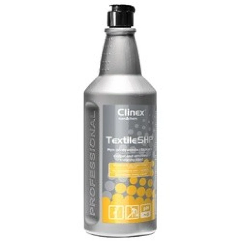 CLINEX Textile SHP, 1 litru, solutie pentru curatare covoare si tapiterie
